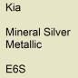 Preview: Kia, Mineral Silver Metallic, E6S.